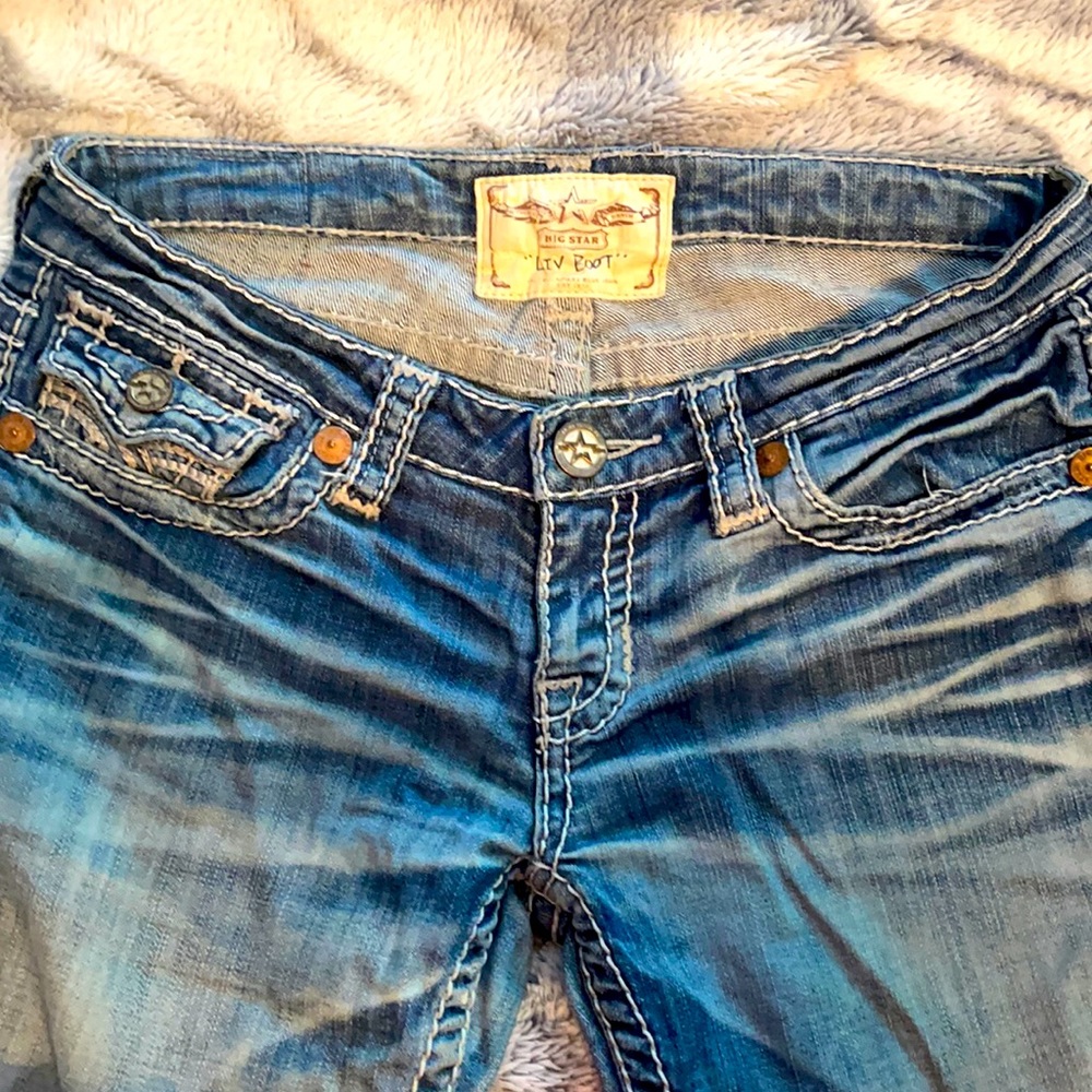 Big Star Liv boot cut jeans size 28R
